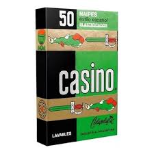 NAIPES CASINO PLASTIFICADAS 50 uni     CARTAS